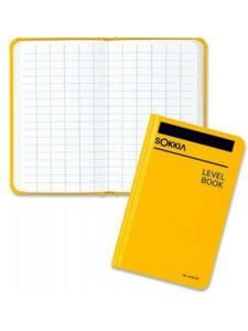 Libreta Sokkia Level Book 815250-1
